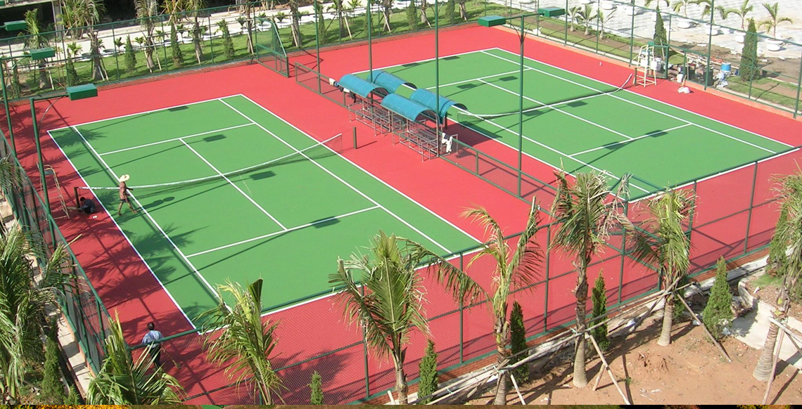 Nova Sports All-Weather tennis court surface