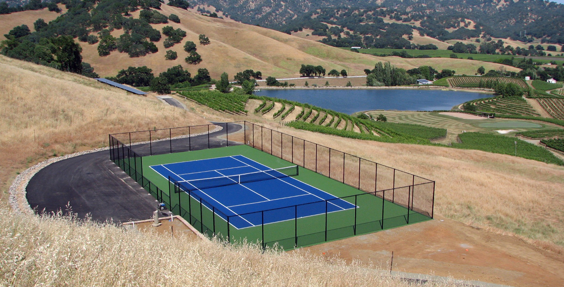 Nova Sports All-Weather tennis court surface