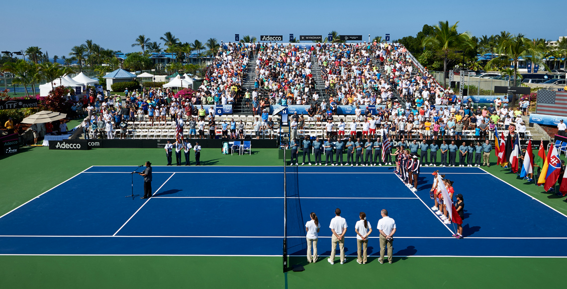 Nova Sports All-Weather tennis court surface