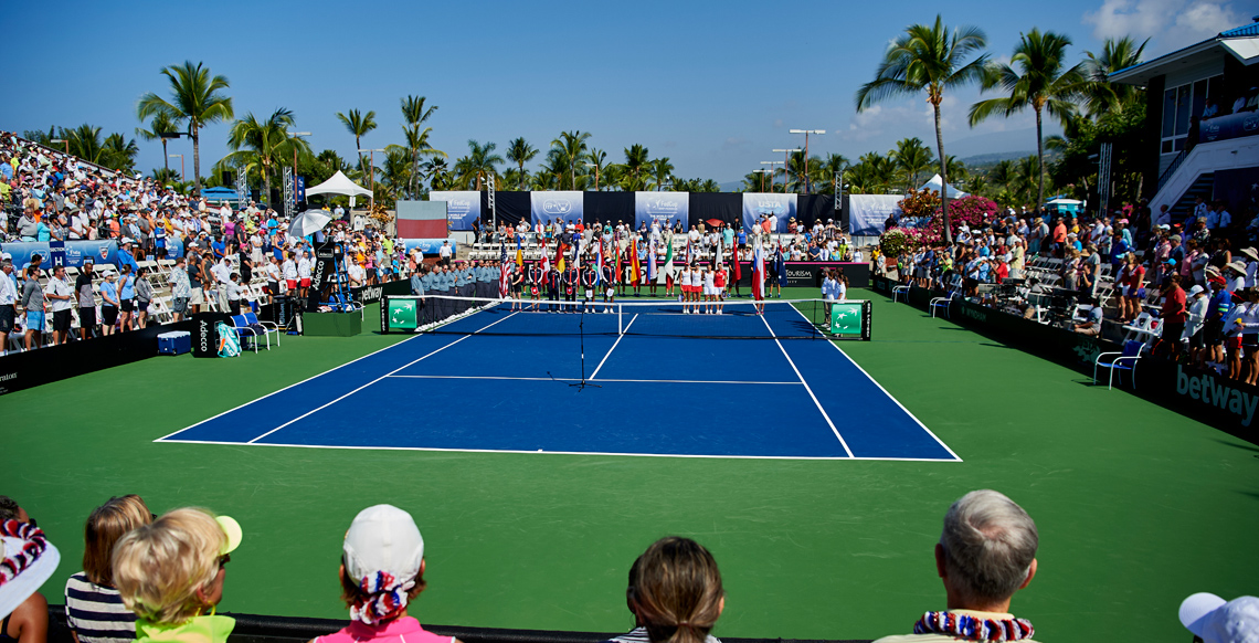 Nova Sports All-Weather tennis court surface